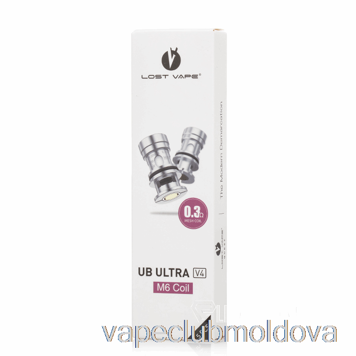 Kit Vape Pod Bobine De înlocuire Ultra Boost Pierdute De Vape [v4] Bobine M6 De 0,3ohm